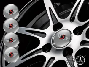 Mini Cooper Wheel Badge Edition Resin Domed Labels